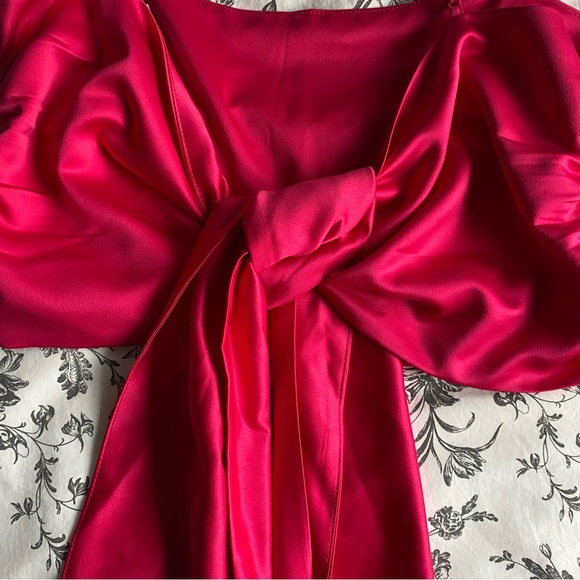 Pink tie top - Picture 4 of 4